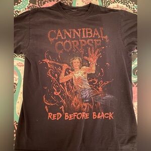 3 medium band and marvel shirts.